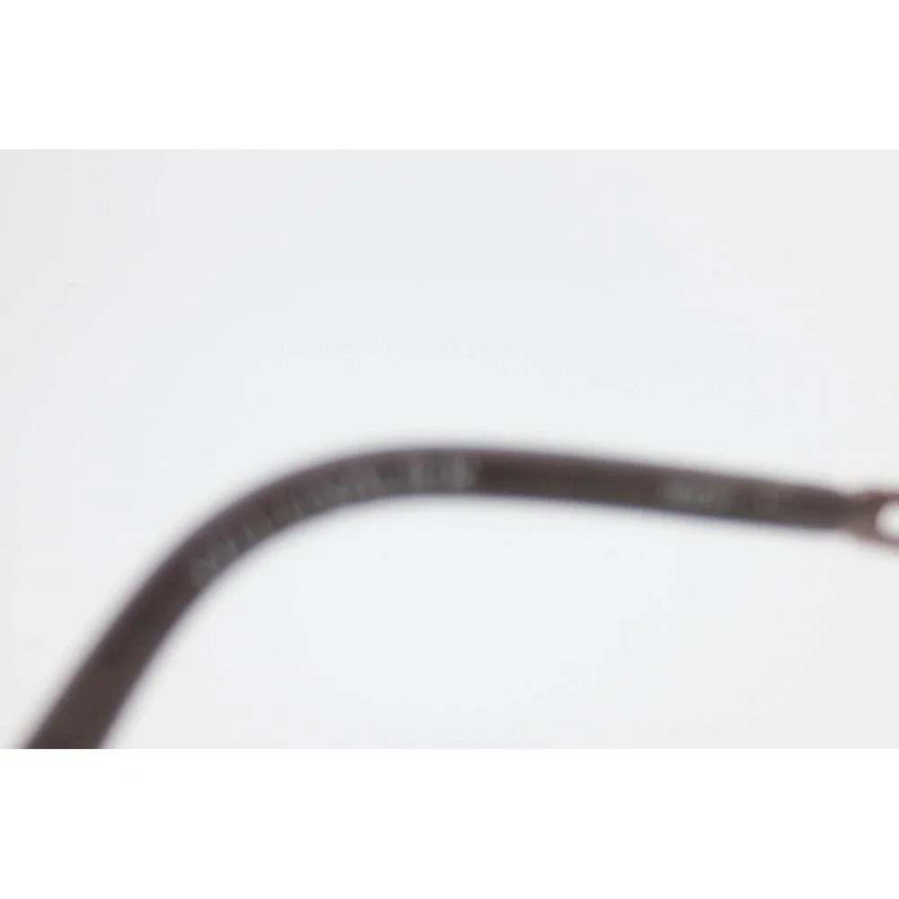 Wittnauer Eyeglasses Frames Womens Mauve Purple Rhinestone Semi Rimless